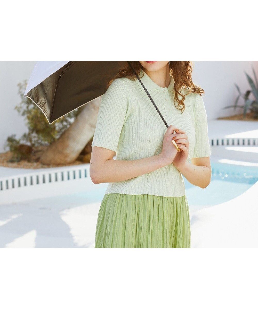 【メゾンドフルール/Maison de FLEUR】の遮光 UV CUT 折りたたみ傘 人気、トレンドファッション・服の通販 founy(ファニー) 　ファッション　Fashion　レディースファッション　Fashion for Women　レイングッズ・傘・晴雨兼用傘　Umbrellas & Rain Gear　傘　Umbrella, Parasol　軽量　Lightweight, Ultra Light　プリント　Print, Printed Pattern　日傘　Parasol, UV Umbrella　 other-1|ID: prp329100004506902 ipo3291000000032741133