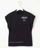 【23区 ゴルフ/NIJYUSANKU GOLF】の【WOMEN】【ストレッチ/UVケア】フレンチスリーブモックネック 脇二の腕ラインをさりげなくカバー ブラック系|ID: prp329100004506913 ipo3291000000031813186