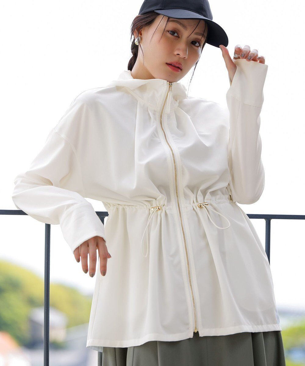 【エニィ スィス/any SiS】の【撥水・UVカット・洗える】ラッシュガードシリーズ パーカー 人気、トレンドファッション・服の通販 founy(ファニー) 　ファッション　Fashion　レディースファッション　Fashion for Women　トップス・カットソー　Cut & Sew Tops　レディースパーカー・カジュアルフーディー　Casual Hoodies & Sweatshirts　春　Spring　洗える　Machine Washable　ストレッチ　Stretch, Stretchy Fabric　パーカー　Hoodie, Parka　ポケット　Pocket, Pocket Detail　メッシュ　Mesh, Net Fabric　S/S・春夏　SS, Spring/Summer, Warm Season　おすすめ　Recommended / Our Picks　夏　Summer　新作・新入荷　New Arrivals / New In　 other-1|ID: prp329100004506921 ipo3291000000032516127