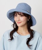【ムーンバット/MOONBAT】の【遮光ハット】フルラ (FURLA) サファリハット 遮光帽子 サイズ調整 スカイブルー|ID: prp329100004506927 ipo3291000000032065992