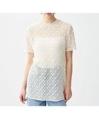 【アンクレイヴ/uncrave】のジオメトリックレース ブラウス オフ|ID: prp329100004506946 ipo3291000000031994305