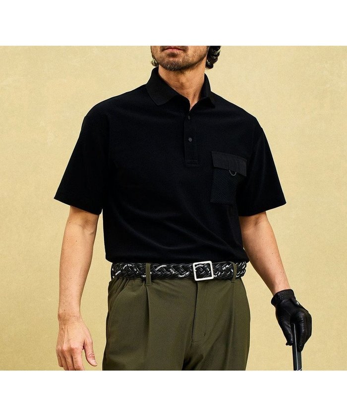 【23区 ゴルフ/23区GOLF / MEN】の【MEN】機能に優れた新素材「AIR TOOL」で暑い夏を快適に ポケットポロシャツ 接触冷感 UVカット 高通気 ストレッチ イージーケア インテリア・キッズ・メンズ・レディースファッション・服の通販 founy(ファニー) https://founy.com/ ファッション Fashion メンズファッション Men's Style Online トップス・カットソー Tops/Tshirt/Men シャツ Shirts ポロシャツ Polo Shirts 春 Spring ショーツ Shorts ストレッチ Stretch スポーツ Sports ドット Dot ポケット Pocket ポロシャツ Polo Shirt メッシュ Mesh S/S・春夏 Ss・Spring/Summer 夏 Summer 旅行 Travel エレガント 上品 Elegant ビジネス 仕事 通勤 Business |ID: prp329100004508103 ipo3291000000032364293
