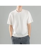 【ジョゼフ オム/JOSEPH HOMME / MEN】のタックリップルジャージー クルーネックTシャツ ホワイト系|ID: prp329100004508170 ipo3291000000031824269