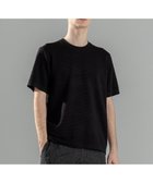 【ジョゼフ オム/JOSEPH HOMME / MEN】のタックリップルジャージー クルーネックTシャツ ブラック系|ID: prp329100004508170 ipo3291000000031824270