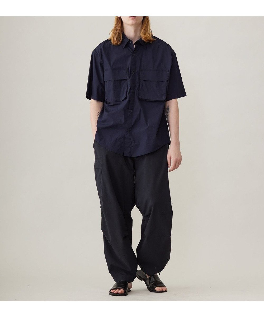 【アンフィーロ/UNFILO / MEN】のLight Move ポケットシャツ インテリア・キッズ・メンズ・レディースファッション・服の通販 founy(ファニー) 　ファッション　Fashion　メンズファッション　MEN　トップス・カットソー　Tops/Tshirt/Men　シャツ　Shirts　春　Spring　抗菌　Antibacterial　軽量　Lightweight　ストレッチ　Stretch　ポケット　Pocket　羽織　Haori　モダン　Modern　S/S・春夏　Ss・Spring/Summer　夏　Summer　ネイビー|ID: prp329100004508174 ipo3291000000031975074
