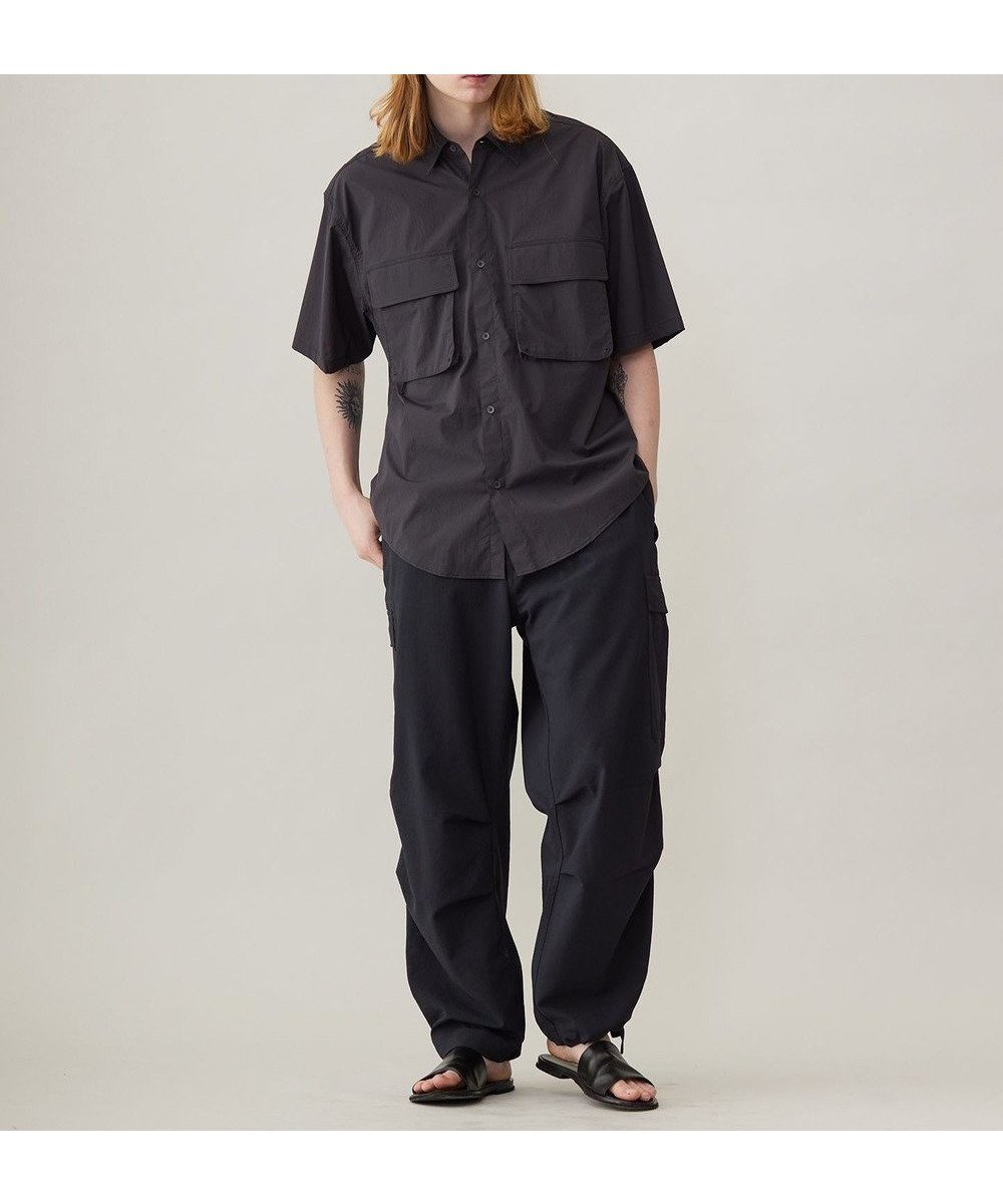 【アンフィーロ/UNFILO / MEN】のLight Move ポケットシャツ 24年春夏商品 インテリア・キッズ・メンズ・レディースファッション・服の通販 founy(ファニー) 　ファッション　Fashion　メンズファッション　Men's Style Online　トップス・カットソー　Tops/Tshirt/Men　シャツ　Shirts　春　Spring　抗菌　Antibacterial　軽量　Lightweight　ストレッチ　Stretch　ポケット　Pocket　羽織　Haori　モダン　Modern　S/S・春夏　Ss・Spring/Summer　夏　Summer　チャコール|ID: prp329100004508174 ipo3291000000032574600