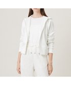 【アイシービー/iCB】の【洗える】サテンボンディング ジップアップパーカー オフホワイト系|ID: prp329100004508199 ipo3291000000032501696