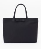 【組曲 NOIR/KUMIKYOKU NOIR】の【A4サイズ収納可】トートバッグ横長大 人気、トレンドファッション・服の通販 founy(ファニー) ファッション Fashion レディースファッション WOMEN バッグ Bag スリッパ Slipper トートバック Tote Bag リボン Ribbon エレガント 上品 Elegant thumbnail ブラック系|ID: prp329100004508203 ipo3291000000031825111