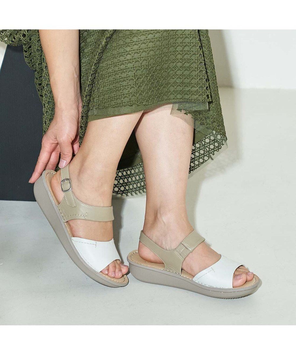 【イング/ing】のing 【WEB限定】【3E】厚底デザインサンダル 人気、トレンドファッション・服の通販 founy(ファニー) 　ファッション　Fashion　レディースファッション　WOMEN　厚底　Platforms　春　Spring　コンビ　Combination　サンダル　Sandals　シューズ　Shoes　ストラップサンダル　Strap Sandals　スポーティ　Sporty　トレンド　Trend　バランス　Balance　ベーシック　Basic　S/S・春夏　Ss・Spring/Summer　夏　Summer　エレガント 上品　Elegant　 other-1|ID: prp329100004508241 ipo3291000000031825527