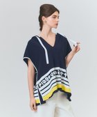 【グレース コンチネンタル/GRACE CONTINENTAL】のパイルポンチョフーディ ネイビー|ID: prp329100004508451 ipo3291000000031827521