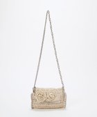 【トプカピ/TOPKAPI】の【TREASURE TOPKAPI】フラワーモチーフ チェーン ショルダーバッグ ペールベージュ|ID: prp329100004508475 ipo3291000000031827622