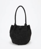 【トプカピ/TOPKAPI】の【TREASURE TOPKAPI】メタリック ラウンド トートバッグ ブラック|ID: prp329100004508476 ipo3291000000031827629