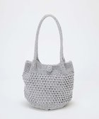 【トプカピ/TOPKAPI】の【TREASURE TOPKAPI】メタリック ラウンド トートバッグ シルバー|ID: prp329100004508476 ipo3291000000031827630