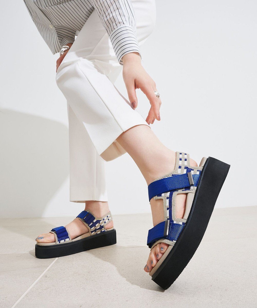 【ステッピ/steppi】の【洗える】厚底 ストラップサンダル 人気、トレンドファッション・服の通販 founy(ファニー) 　ファッション　Fashion　レディースファッション　WOMEN　厚底　Platforms　春　Spring　洗える　Washable　カラフル　Colorful　クッション　Cushion　サテン　Satin　サンダル　Sandals　シューズ　Shoes　ストラップサンダル　Strap Sandals　ストーン　Stone　スポーツ　Sports　ダブル　Double　チェック　Check　定番　Standard　ビジュー　Bijou　ラップ　Wrap　ラバー　Rubber　S/S・春夏　Ss・Spring/Summer　再入荷　Restock/Back In Stock/Re Arrival　夏　Summer　 other-1|ID: prp329100004508483 ipo3291000000032241867