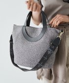 【ラシット/russet】の【2025SS新作】モノグラムテープ付きカゴ2wayトートバッグ(CE-1553) Gray|ID: prp329100004508489 ipo3291000000031827707