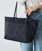 【ラシット/russet】の【2025SS新作】ファスナー付きナイロントートバッグ(CE-1568) Black/Navy|ID: prp329100004508497 ipo3291000000031827757