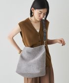 【ラシット/russet】の【2025SS新作】モノグラムテープ付きカゴ2wayバッグ(CE-1554) Gray|ID: prp329100004508502 ipo3291000000031827787