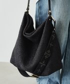 【ラシット/russet】の【2025SS新作】モノグラムテープ付きカゴ2wayバッグ(CE-1554) Black|ID: prp329100004508502 ipo3291000000032388719
