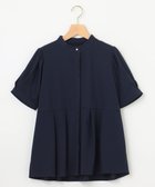 【組曲/KUMIKYOKU】の【先行予約・接触冷感】プレーティング天竺5分袖 カットソー ネイビー系|ID: prp329100004508527 ipo3291000000031827953