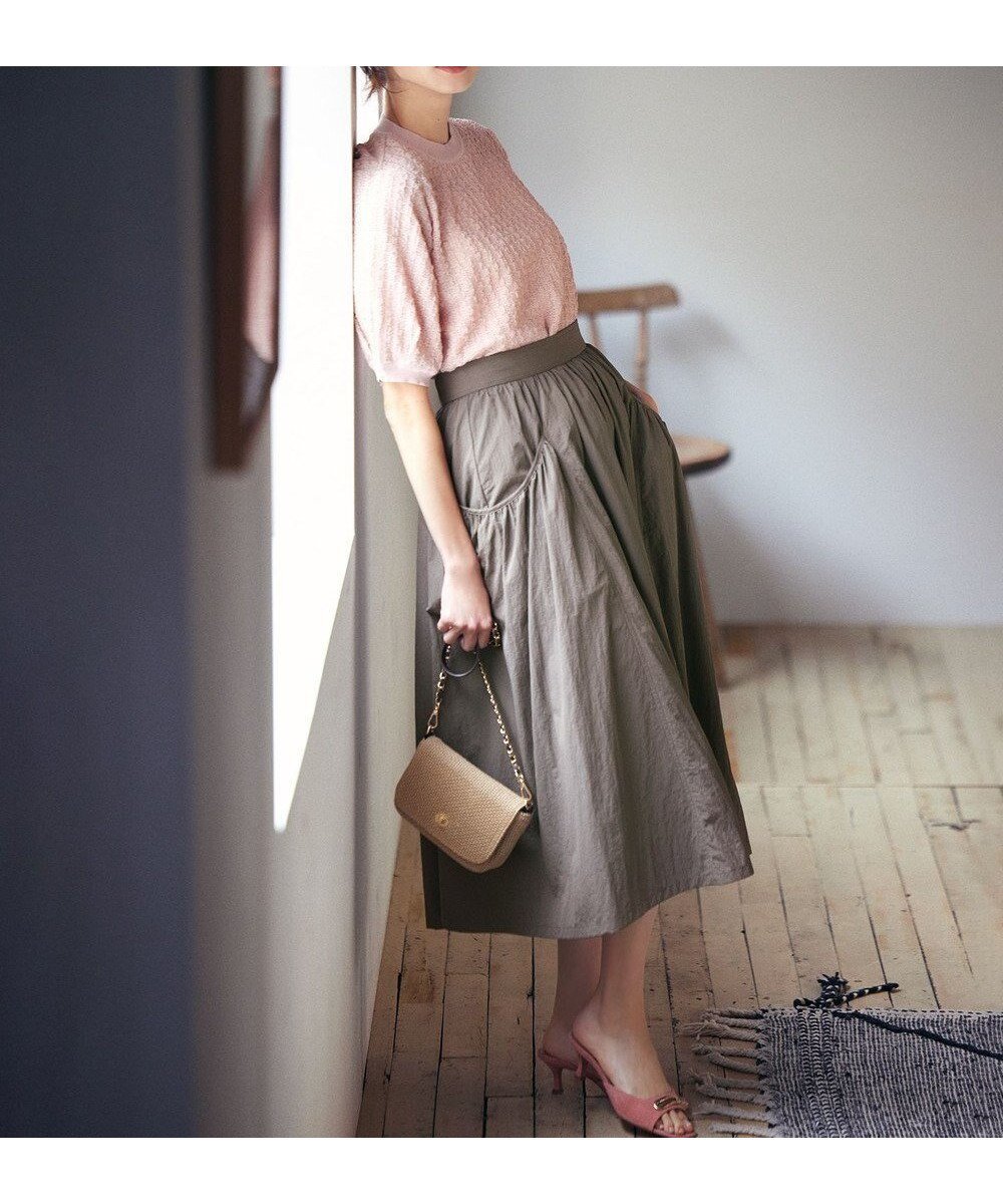 【組曲/KUMIKYOKU】のエアリータフタスカート 人気、トレンドファッション・服の通販 founy(ファニー) ファッション Fashion レディースファッション Fashion for Women スカート Skirts アウトドア Outdoor Clothing ウォーター Water 春 Spring ギャザー Gathered, Ruffled シンプル Simple, Minimal タフタ Taffeta, Structured Fabric フィット Fit, Slim Fit ボトム Bottoms, Lower Wear ポケット Pocket, Pocket Detail ワッシャー Washer, Crinkled Finish S/S・春夏 SS, Spring/Summer, Warm Season おすすめ Recommended / Our Picks 夏 Summer other-1|ID: prp329100004508533 ipo3291000000035846636