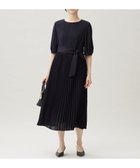 【自由区/JIYU-KU】の【洗える】シフォンプリーツ ワンピース 人気、トレンドファッション・服の通販 founy(ファニー) ファッション Fashion レディースファッション Fashion for Women ワンピース Dresses おすすめ Recommended / Our Picks シフォン Chiffon, Lightweight Fabric スリーブ Sleeve, Long Sleeve / Short Sleeve プリーツ Pleats, Pleated リボン Ribbon, Bow 夏 Summer 春 Spring S/S・春夏 SS, Spring/Summer, Warm Season 洗える Machine Washable thumbnail ネイビー|ID: prp329100004508534 ipo3291000000033641241