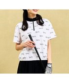 【23区 ゴルフ/NIJYUSANKU GOLF】の【WOMEN】ウェストドローコードモック 吸水速乾性 UVケア イージーケア ホワイト系5|ID: prp329100004508539 ipo3291000000031828027