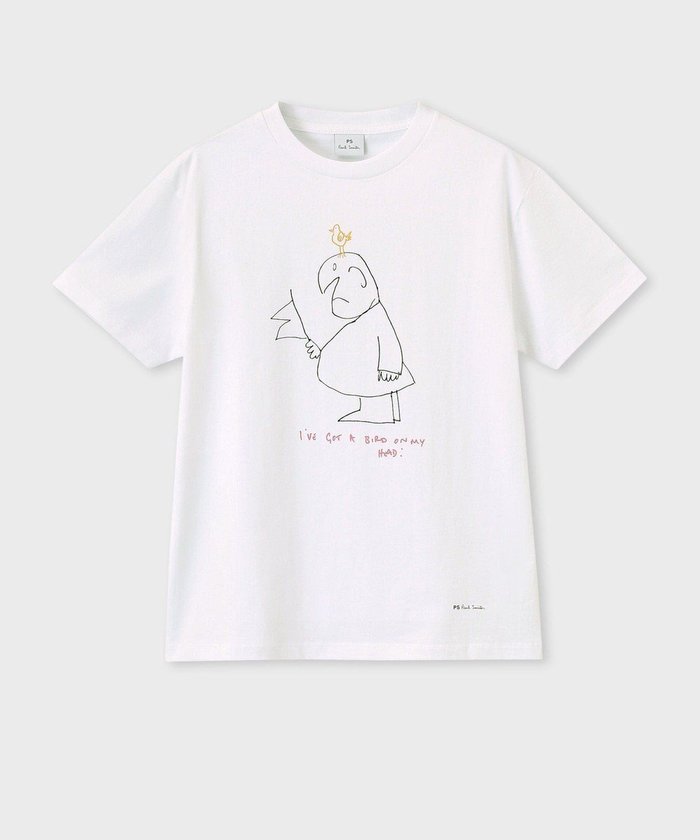 【ポール スミス/Paul Smith】のDrawn by Paul Gentleman&Bird Tシャツ インテリア・キッズ・メンズ・レディースファッション・服の通販 founy(ファニー) https://founy.com/ ファッション Fashion レディースファッション WOMEN トップス・カットソー Tops/Tshirt シャツ/ブラウス Shirts/Blouses ロング / Tシャツ T-Shirts カットソー Cut and Sewn カットソー Cut And Sew コレクション Collection プリント Print モチーフ Motif 再入荷 Restock/Back In Stock/Re Arrival 夏 Summer 手描き Hand Drawn S/S・春夏 Ss・Spring/Summer A/W・秋冬 Aw・Autumn/Winter・Fw・Fall-Winter |ID: prp329100004508546 ipo3291000000031828059