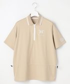 【23区 ゴルフ/NIJYUSANKU GOLF】の【辻梨恵プロ着用】ウェストドローコードポロ ストレッチ UVケア スムース素材 ベージュ系|ID: prp329100004508552 ipo3291000000031828096