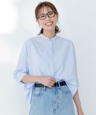 【アイシービー/iCB】の【接触冷感・UVカット・洗える】ヴィンテージスパンブロード バンドカラーシャツ 人気、トレンドファッション・服の通販 founy(ファニー) ファッション Fashion レディースファッション Fashion for Women トップス・カットソー Cut & Sew Tops シャツ・ブラウス・オフィスカジュアル Elegant Blouses & Button-Ups 春 Spring 洗える Machine Washable カフス Cuff Design ストレッチ Stretch, Stretchy Fabric 人気 Popular, Best Seller ブロード Broadcloth, Fine Cotton S/S・春夏 SS, Spring/Summer, Warm Season 夏 Summer 2025年 2025 2025春夏・S/S Spring/Summer 2025 SS25 thumbnail スカイブルー系|ID: prp329100004508554 ipo3291000000033629632