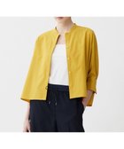 【アイシービー/iCB】の【接触冷感・UVカット・洗える】ヴィンテージスパンブロード バンドカラーシャツ 人気、トレンドファッション・服の通販 founy(ファニー) ファッション Fashion レディースファッション Fashion for Women トップス・カットソー Cut & Sew Tops シャツ・ブラウス・オフィスカジュアル Elegant Blouses & Button-Ups 春 Spring 洗える Machine Washable カフス Cuff Design ストレッチ Stretch, Stretchy Fabric 人気 Popular, Best Seller ブロード Broadcloth, Fine Cotton S/S・春夏 SS, Spring/Summer, Warm Season 夏 Summer 2025年 2025 2025春夏・S/S Spring/Summer 2025 SS25 thumbnail マスタード系|ID: prp329100004508554 ipo3291000000033629634