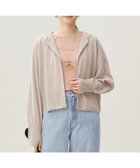 【自由区/JIYU-KU】の【接触冷感・UVケア・洗える】ファンクショナルジップアップ パーカー サンドベージュ|ID: prp329100004508561 ipo3291000000032748127