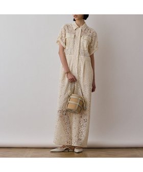 【グレース コンチネンタル/GRACE CONTINENTAL】のコードレースジャンプスーツ 人気、トレンドファッション・服の通販 founy(ファニー) ファッション Fashion レディースファッション WOMEN ワンピース Dress オールインワン ワンピース All In One Dress サロペット Salopette キャミソール Camisole サロペット Overalls スーツ Suit フェミニン Feminine ブラウジング Browsing ペイズリー Paisley リラックス Relax レース Race 夏 Summer 春 Spring S/S・春夏 Ss・Spring/Summer |ID:prp329100004508564