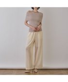 【グレース コンチネンタル/GRACE CONTINENTAL】のソフトファイユパンツ キナリ|ID: prp329100004508566 ipo3291000000033088910