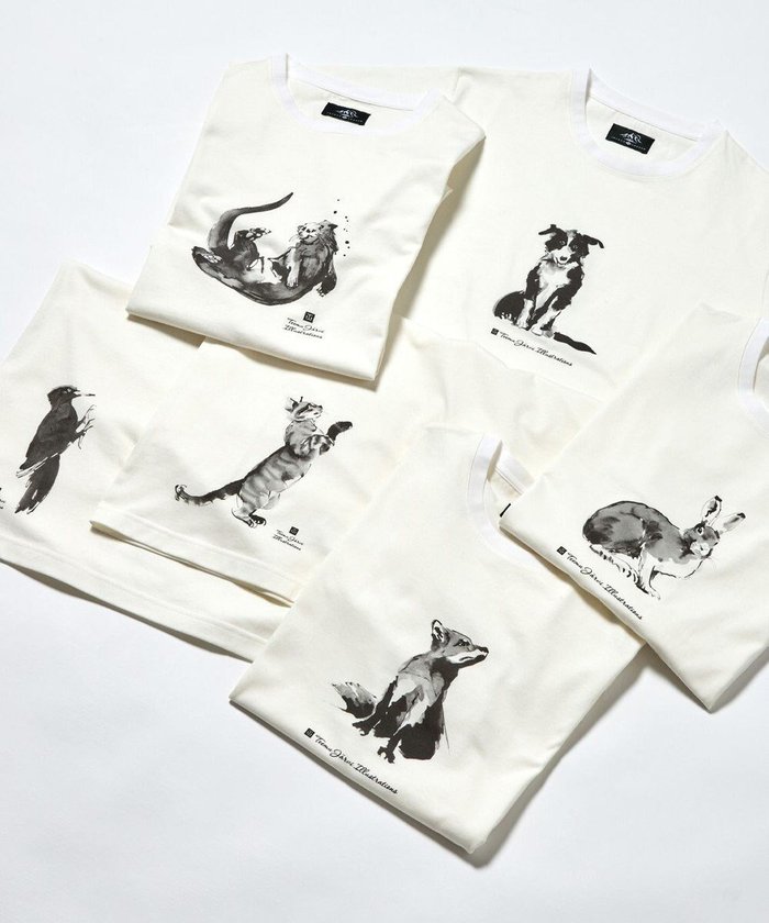 【ジョセフ アブード マウンテン/JOSEPH ABBOUD MOUNTAIN】の【日本製・アーティストコラボレーション】プレーティング天竺Tシャツ インテリア・キッズ・メンズ・レディースファッション・服の通販 founy(ファニー) https://founy.com/ ファッション Fashion レディースファッション WOMEN トップス・カットソー Tops/Tshirt シャツ/ブラウス Shirts/Blouses ロング / Tシャツ T-Shirts カットソー Cut and Sewn 春 Spring カットソー Cut And Sew 吸水 Water Absorption ジャージー Jersey モチーフ Motif S/S・春夏 Ss・Spring/Summer 日本製 Made In Japan 夏 Summer |ID: prp329100004508571 ipo3291000000031828201