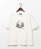 【ジョセフ アブード マウンテン/JOSEPH ABBOUD MOUNTAIN】の【日本製・アーティストコラボレーション】プレーティング天竺Tシャツ ホワイト系カワウソ|ID: prp329100004508571 ipo3291000000031828210