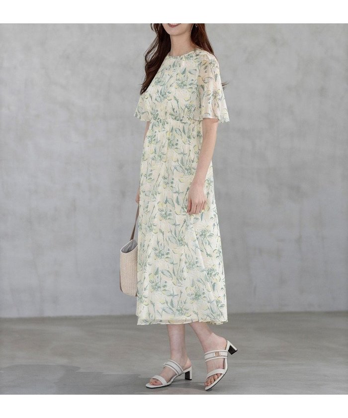 【エニィ スィス/any SiS】の【洗える】シアーパターン ワンピース インテリア・キッズ・メンズ・レディースファッション・服の通販 founy(ファニー) https://founy.com/ ファッション Fashion レディースファッション Fashion for Women ワンピース Dresses ウォッシャブル Machine Washable 春 Spring 洗える Machine Washable シアー Sheer, See-Through シフォン Chiffon, Lightweight Fabric シャーリング Shirring, Ruched ジャカード／ジャガード Jacquard, Woven Pattern ストライプ Stripe, Striped Pattern スリーブ Sleeve, Long Sleeve / Short Sleeve ドット Polka Dot, Dot Pattern フレア Flare, Flared 無地 Plain, Solid Color S/S・春夏 SS, Spring/Summer, Warm Season 夏 Summer 新作・新入荷 New Arrivals / New In |ID: prp329100004508578 ipo3291000000034912360