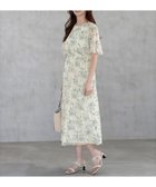 【エニィ スィス/any SiS】の【洗える】シアーパターン ワンピース アイボリー花柄|ID: prp329100004508578 ipo3291000000034912361