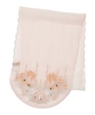 【ムーンバット/MOONBAT】のルナルーチェ ロカ CHANDNI シルクコットン ビーズ刺繍ストール ピーチ|ID: prp329100004508749 ipo3291000000032678481