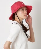 【ムーンバット/MOONBAT】のPOLO RALPH LAUREN 刺繍 リップパラソルハット ローズピンク|ID: prp329100004508754 ipo3291000000031984763
