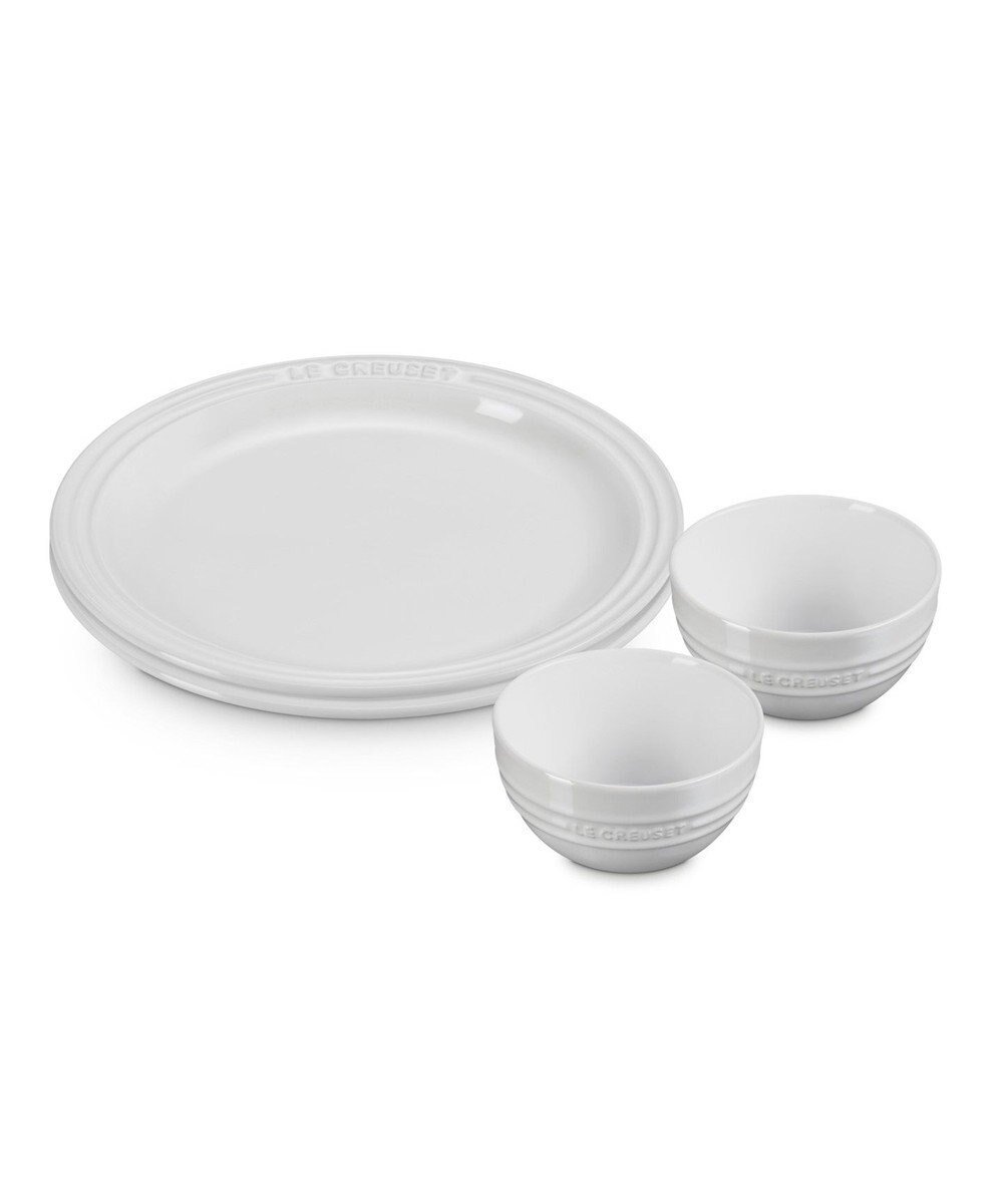 【ヤマト テーブル&キッチン/YAMATO Table & Kitchen】の【ル・クルーゼ】LC テーブルウェア・セット ホワイトラスター 人気、トレンドファッション・服の通販 founy(ファニー) 　ファッション　Fashion　レディースファッション　WOMEN　テーブル　Table　プレート　Plate　 other-1|ID: prp329100004508955 ipo3291000000031832457