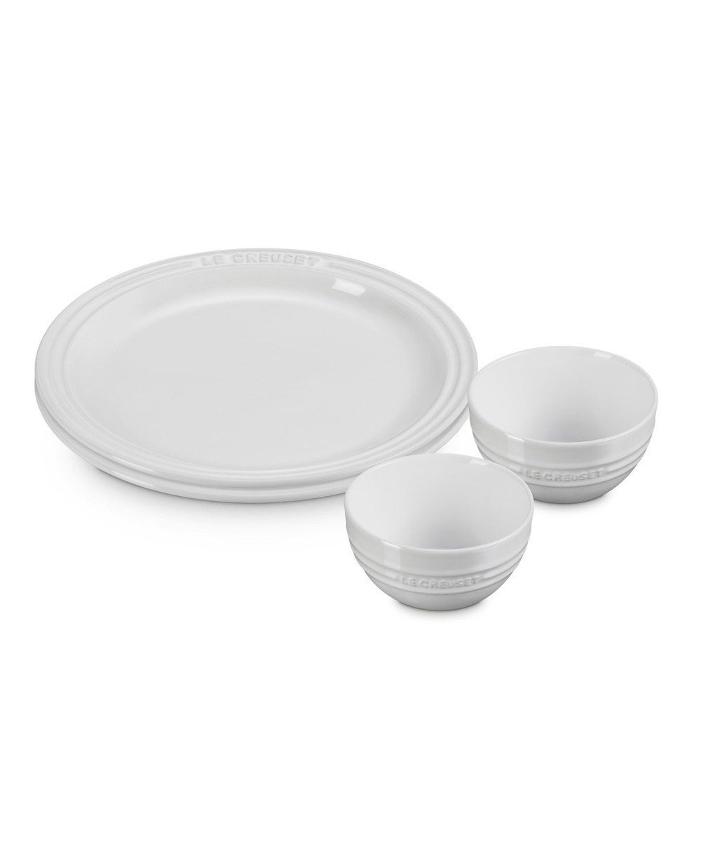【ヤマト テーブル&キッチン/YAMATO Table & Kitchen】の【ル・クルーゼ】LC テーブルウェア・セット ホワイトラスター 人気、トレンドファッション・服の通販 founy(ファニー) 　ファッション　Fashion　レディースファッション　Ladies' Fashion Online　テーブル　Table　プレート　Plate　 other-1|ID: prp329100004508955 ipo3291000000032599552
