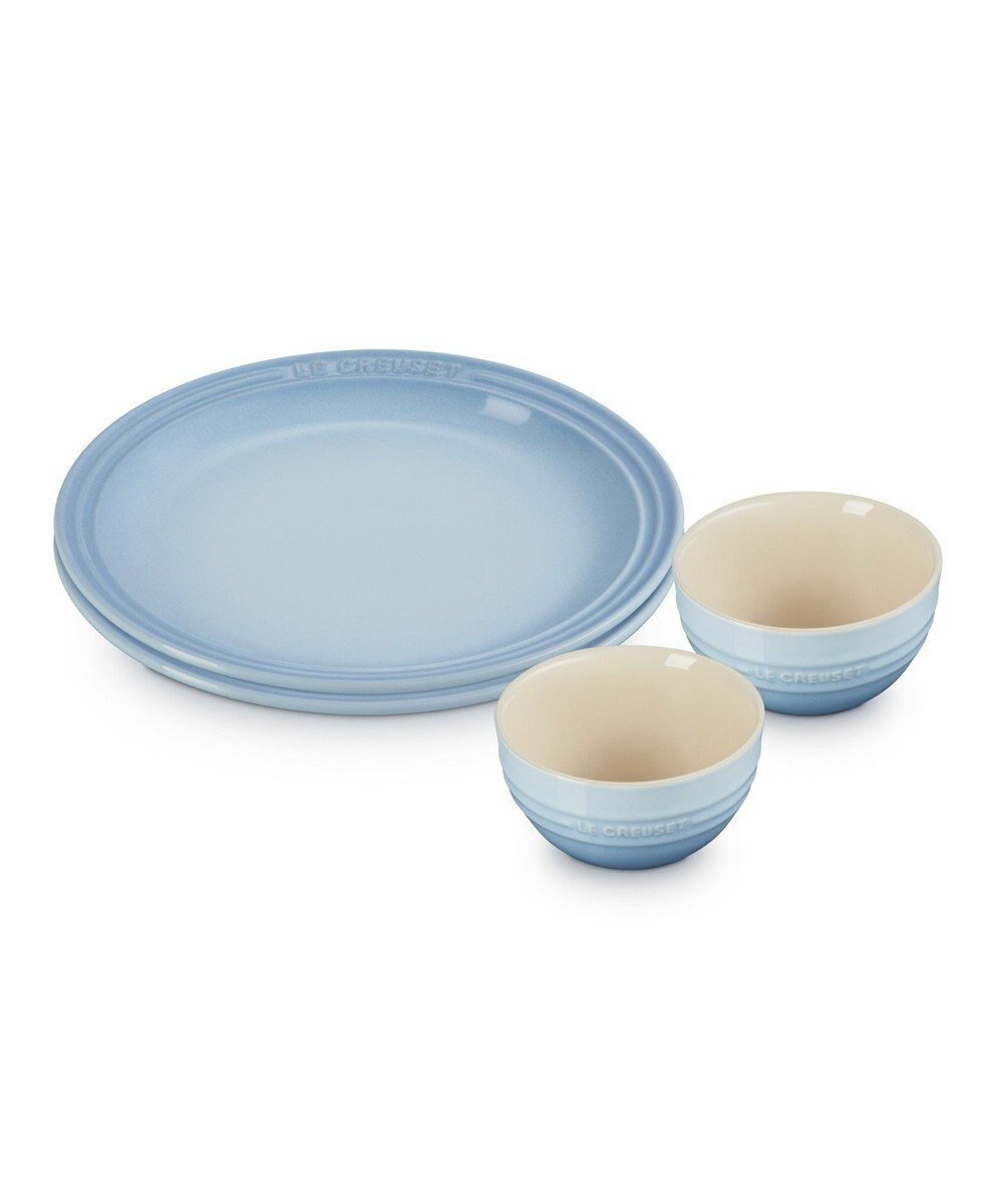 【ヤマト テーブル&キッチン/YAMATO Table & Kitchen】の【ル・クルーゼ】LC テーブルウェア・セット コースタルブルー 人気、トレンドファッション・服の通販 founy(ファニー) 　ファッション　Fashion　レディースファッション　WOMEN　テーブル　Table　プレート　Plate　 other-1|ID: prp329100004508956 ipo3291000000031832460