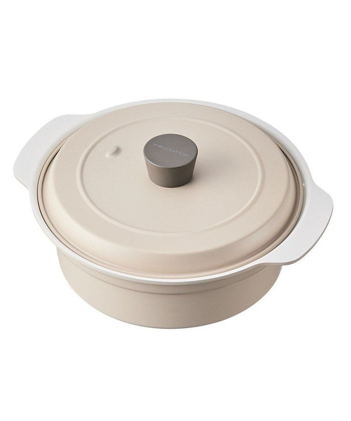 【ヤマト テーブル&キッチン/YAMATO Table & Kitchen】の【レコルト】IH対応鍋 クりームホワイト RIH-1PT(WH) インテリア・キッズ・メンズ・レディースファッション・服の通販 founy(ファニー) https://founy.com/ ファッション Fashion レディースファッション Ladies' Fashion Online |ID: prp329100004508965 ipo3291000000032599601