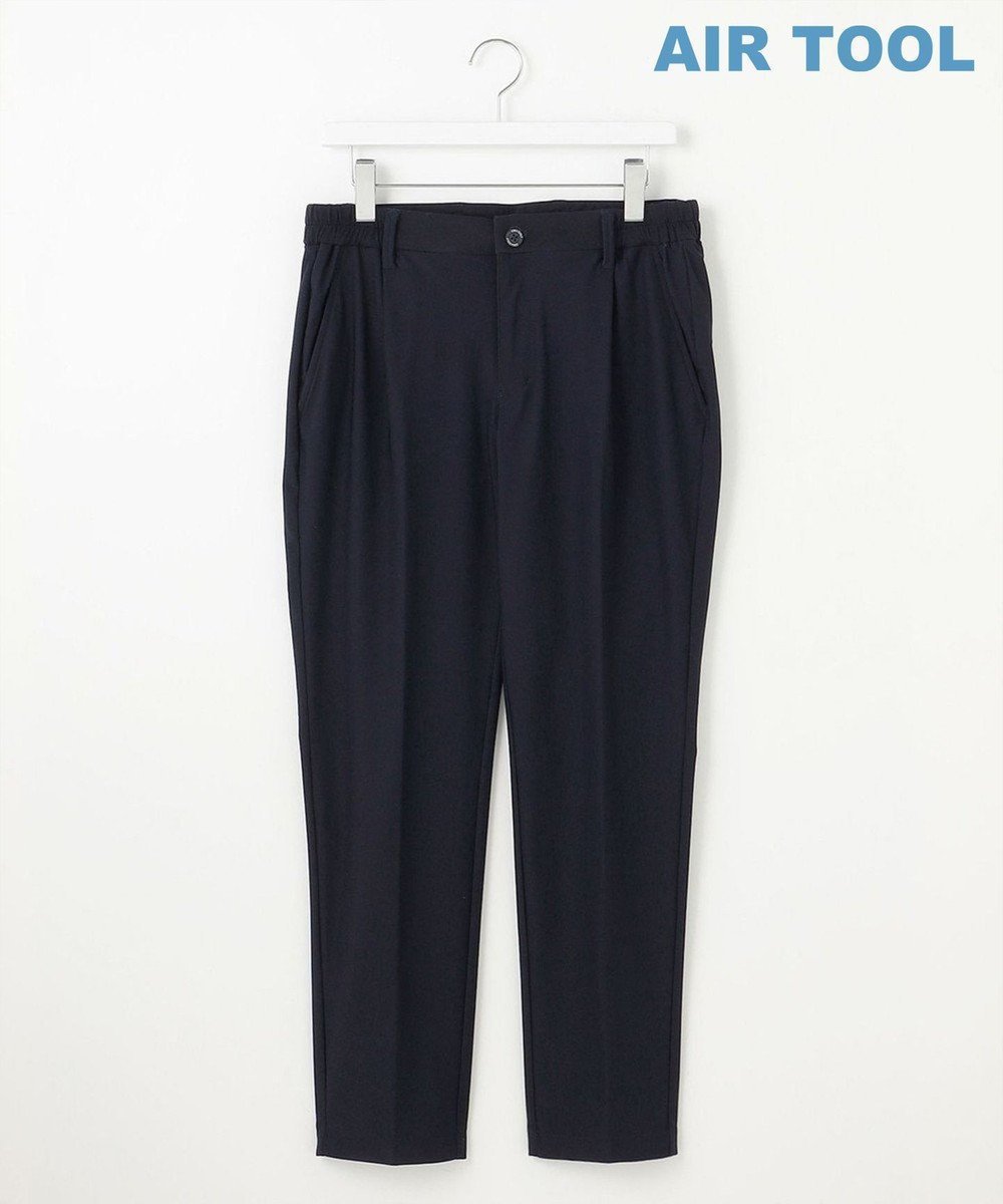 【23区 ゴルフ/23区GOLF / MEN】の【MEN】機能に優れた新素材「AIR TOOL」で暑い夏を快適に テーパードパンツ 接触冷感 UVカット 高通気 ストレッチ イージーケア インテリア・キッズ・メンズ・レディースファッション・服の通販 founy(ファニー) 　ファッション　Fashion　メンズファッション　Fashion for Men　ボトムス　Bottoms　春　Spring　ストレッチ　Stretch, Stretchy Fabric　スポーツ　Sports, Activewear　フィット　Fit, Slim Fit　ポロシャツ　Polo Shirt, Collared Tee　メッシュ　Mesh, Net Fabric　モックネック　Mock Neck, Short Turtleneck　S/S・春夏　SS, Spring/Summer, Warm Season　夏　Summer　旅行　Travel　エレガント 上品　Elegant　ゴルフ　Golf　ビジネス 仕事 通勤　Business / Work / Commuting　ネイビー系|ID: prp329100004509262 ipo3291000000032718643