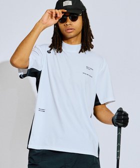 【ピーダブリュサーキュラス/PW CIRCULUS / MEN】の【吸水速乾 / UV遮蔽率96.3% UVカット / ストレッチ】【MEN】メッシュコンビモックネックT 人気、トレンドファッション・服の通販 founy(ファニー) ファッション Fashion メンズファッション MEN トップス・カットソー Tops/Tshirt/Men シャツ Shirts 春 Spring カットソー Cut And Sew 切替 Switching 吸水 Water Absorption ストレッチ Stretch プリント Print メッシュ Mesh モックネック Mock Neck S/S・春夏 Ss・Spring/Summer 夏 Summer ゴルフ Golf |ID:prp329100004509268