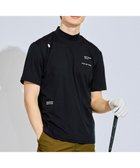 【ピーダブリュサーキュラス/PW CIRCULUS / MEN】の【吸水速乾 / UV遮蔽率96.3% UVカット / ストレッチ】【MEN】メッシュコンビモックネックT ブラック系|ID: prp329100004509268 ipo3291000000032070985