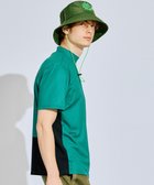 【ピーダブリュサーキュラス/PW CIRCULUS / MEN】の【吸水速乾 / UV遮蔽率96.3% UVカット / ストレッチ】【MEN】メッシュコンビモックネックT グリーン系|ID: prp329100004509268 ipo3291000000032070989
