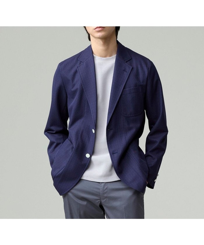 【ジェイ プレス/J.PRESS / MEN】のシャツの軽快さ×ジャケットの上品さ【 盛夏対応 / 軽量 / 洗える / 高通気性】千鳥レース サマージャケット インテリア・キッズ・メンズ・レディースファッション・服の通販 founy(ファニー) https://founy.com/ ファッション Fashion メンズファッション Fashion for Men アウター Men's Coats Outerwear テーラードジャケット Tailored Jackets & Blazers インナー Innerwear ウォッシャブル Machine Washable 春 Spring 洗える Machine Washable 軽量 Lightweight, Ultra Light サマー Summer, Summer Style ジャケット Jacket, Outerwear スラックス Slacks, Dress Pants ポロシャツ Polo Shirt, Collared Tee メンズ Men's, Menswear リラックス Relax, Relaxed Fit レース Lace, Lace Fabric S/S・春夏 SS, Spring/Summer, Warm Season おすすめ Recommended / Our Picks 夏 Summer エレガント 上品 Elegant ビジネス 仕事 通勤 Business / Work / Commuting |ID: prp329100004509272 ipo3291000000032459126