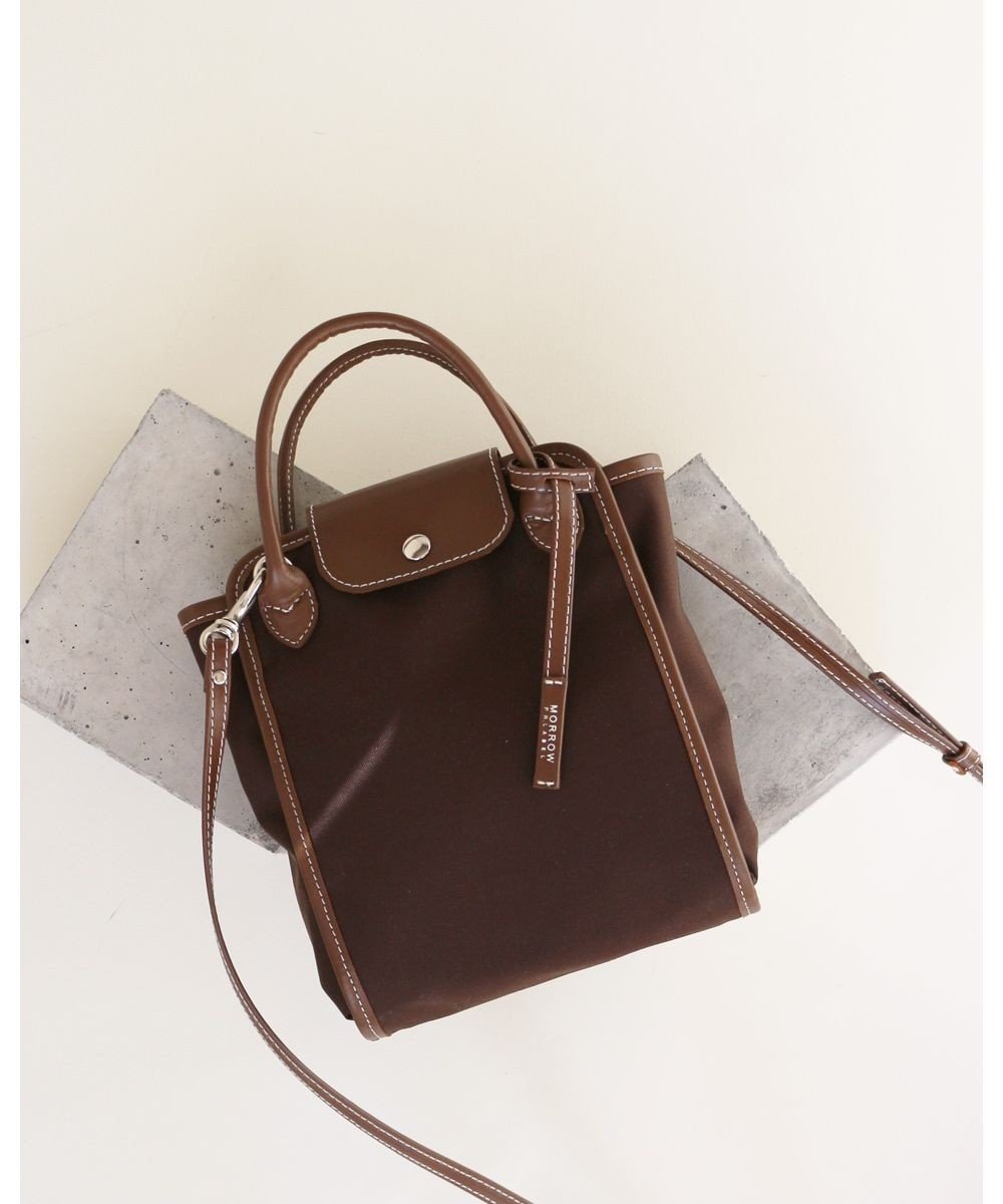 【モローバイサンク/MORROW by thank】の【撥水・軽い】NYC BAG ミニショルダーバッグ インテリア・キッズ・メンズ・レディースファッション・服の通販 founy(ファニー) 　ファッション　Fashion　レディースファッション　Ladies' Fashion Online　バッグ　Bag　ショルダー　Shoulder　シンプル　Simple　スクエア　Square　財布　Wallet　ハンドバッグ　Handbag　フォルム　Form　ポケット　Pocket　再入荷　Restock/Back In Stock/Re Arrival　日本製　Made In Japan　旅行　Travel　ダークブラウン|ID: prp329100004509292 ipo3291000000032501239