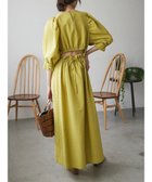 【グリーンパークス/Green Parks】のAnriettMusee バックカットワークワンピース Lime Green|ID: prp329100004509312 ipo3291000000033410669